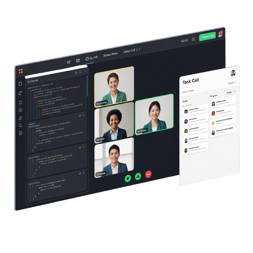 DailyDev Interface Mockup